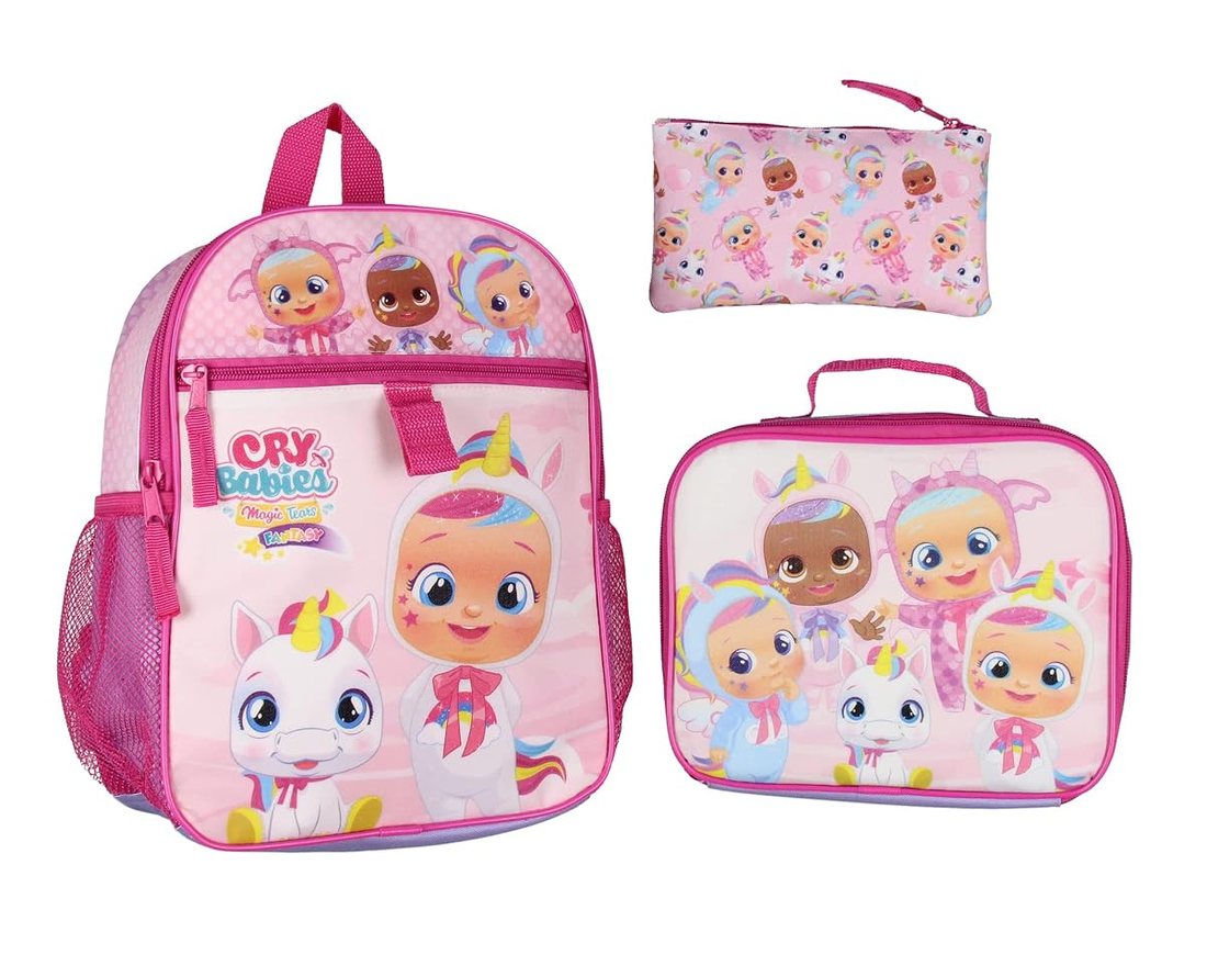 Cry Babies Magic Tears Unicorn Backpack Set
