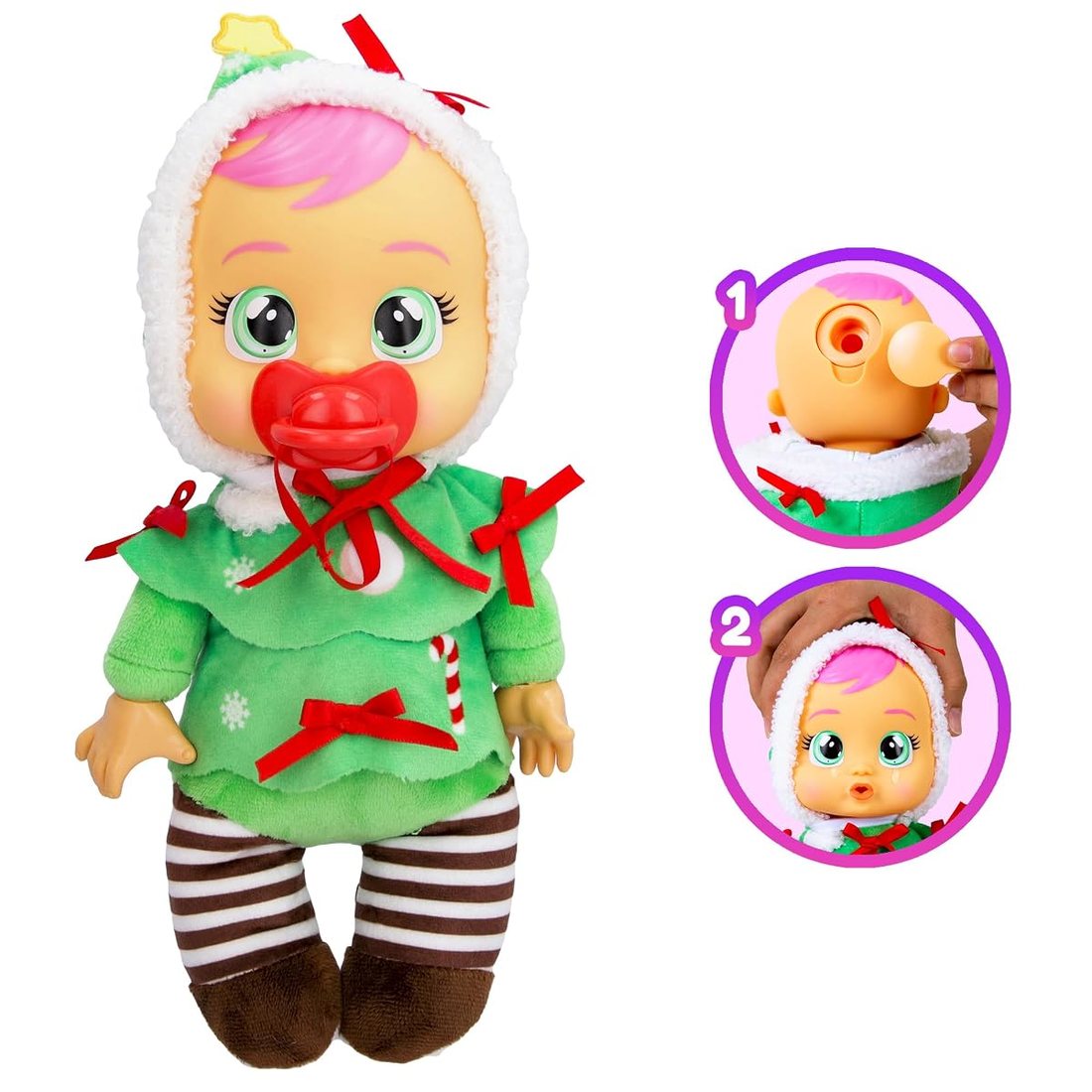 Cry Babies Tiny Cuddles Christmas Noelle &mdash; photo 4